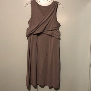 Gray Athleta wrap style dress
